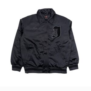NWT Nike Air Jordan Jacket Women XXL Black Varsity Bomber FV7137 Insulated Zip